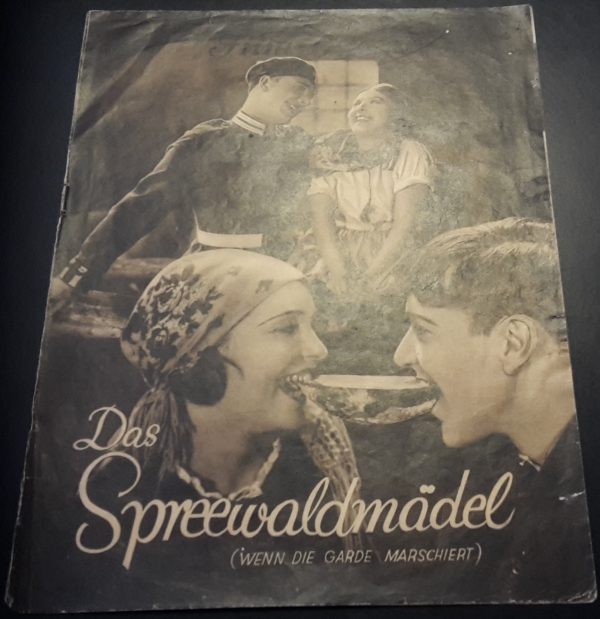 833: Das Spreewaldmädel ( Wenn die Garde maschiert ) ( Hans Steinhoff ) Claire Rommer, Fred Solm, Jakob Tiedtke, Wera Engels, Teddy Bill, Truus van Aalten, Wilhelm Diegelmann,