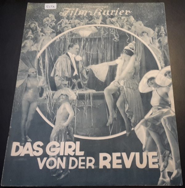 835: a: Das Girl von der Revue ( Richard Eichberg ) Dina Gralla, Werner Fuetterer, Julius Falkenstein, Max Hansen, Albert Paulig, Emmy Wyda, Valery Boothby, Else Reval,