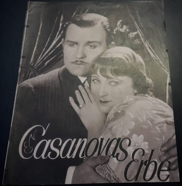 838: Casanovas Erbe ( Manfred Noa ) Andree Lafayette, Maly Delschaft, Eliza la Porta, Yvette Darnys, Harry Hardt, John Loder, Kurt Gerron, Louis Ralph,