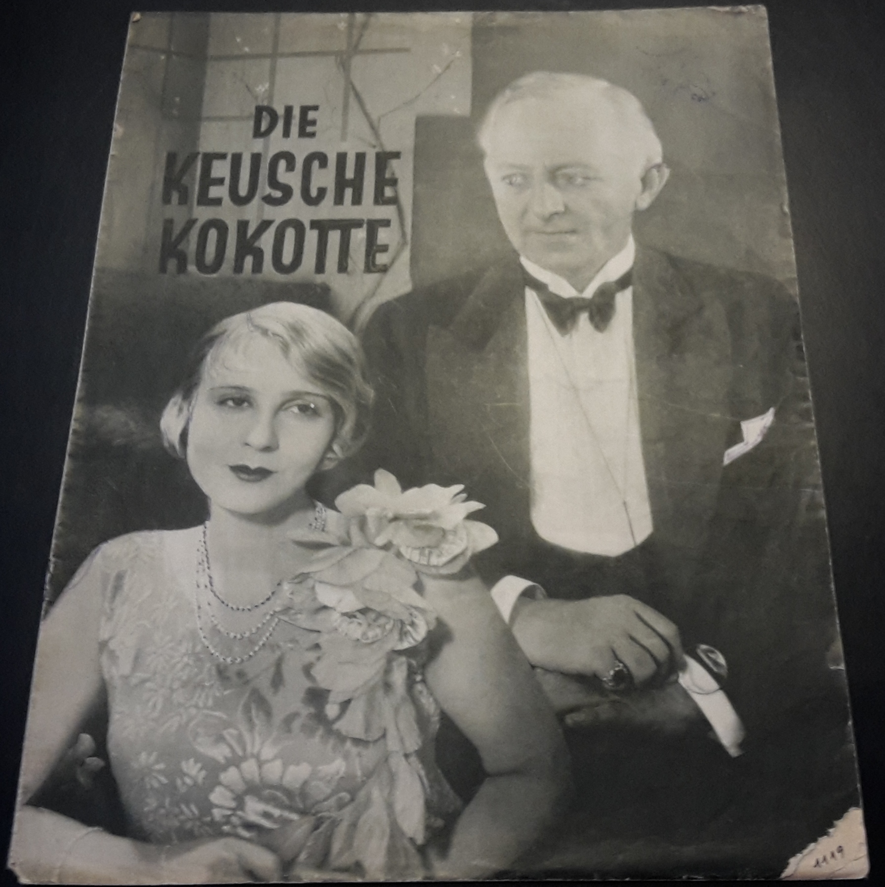 1119: Die keusche Kokotte ( Franz Seitz ) Lia Eibenschütz, Maly Delschaft, Otto Gebühr, Alfons Fryland,