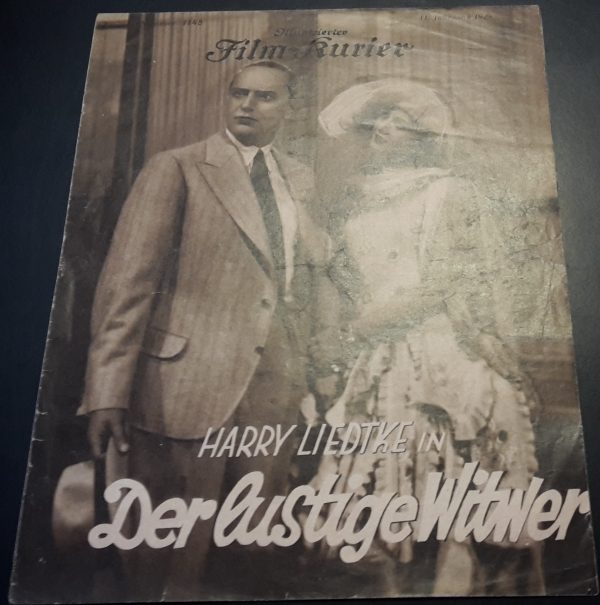 1148: Der lustige Witwer ( Robert Land ) Harry Liedtke, La Jana, Anton Pointner, Otto Wallburg, Jack Mylong Mülz, Karl Huszar Puffy, Hanna Waag, Alice Roberte, Marcel Vibert,