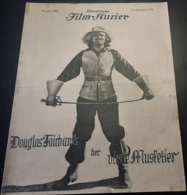 953: Der vierte Musketier ( Fred Niblo ) Douglas Fairbanks, Adolphe Menjou, Mary Mac Laren, Marguerite de La Motte, Barbara La Marr, Lon Poff, Sidney Franklin, Charles Belcher, Leon Bary, George Siegmann,