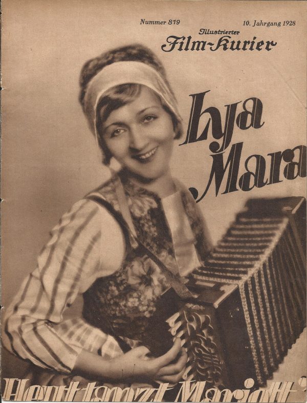 819: Heute tanzt Mariett ( Friedrich Zelnik ) Lya Mara, Jakob Tiedtke, Fred L. Lerch, Harry Halm, Kurt Gerron, Ralph Arthur Roberts, Sophie Pagay, Carl Harbacher, Josefine Dora,