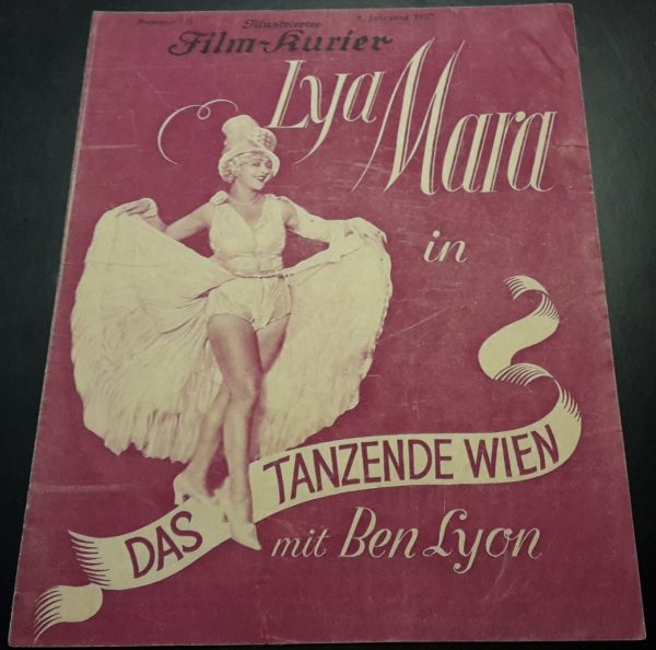 725: Das tanzende Wien ( an der schönen blauen Donau 2. Teil ) ( Friedrich Zelnik ) Ben Lyon, Lya Mara, Albert Paulig, Kurt Gerron, Alfred Abel, Eugen Burg, Julius Falkenstein, Olga Engel, Arnold Korff,