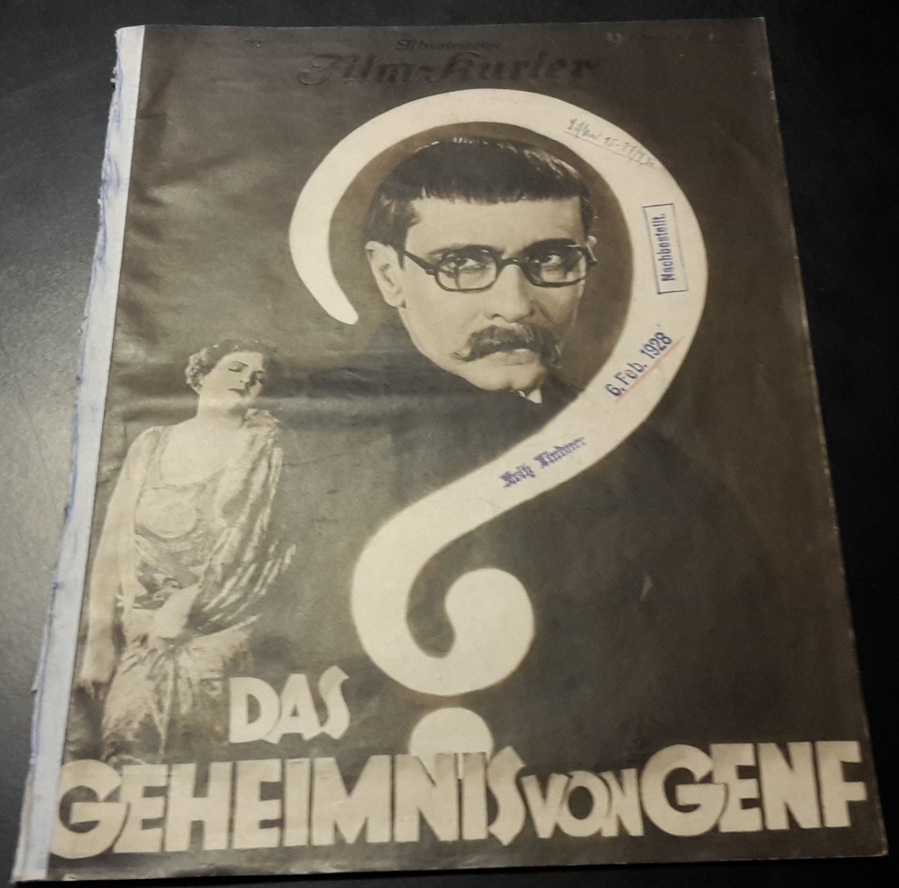 742: Das Geheimnis von Genf ( Der gestohlene Geheimvertrag ) Christa Tordy, Alfred Abel, Carmen Cartellieri, Eric Barclay, Bert Bloem, Luigi Serventi, Ernst Reicher, Georg Henrich, Rolf Pinegger,