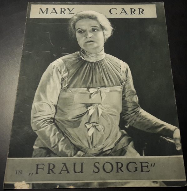 795: Frau Sorge ( Hermann Sudermann ) ( Robert Land ) Mary Carr, Fritz Kortner, Wilhelm Dieterle, Grete Moosheim, Carl de Vogt, Hermine Sterler, Vera Schmitterlöw, Louis Ralph, Anton Pointner, Max Hansen,