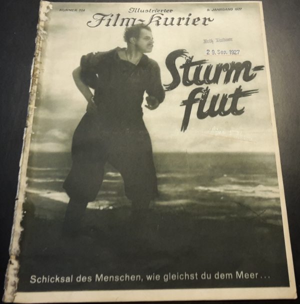 704: Sturmflut ( Schicksal des Menschen - Wie gleichst Du dem Meer ) Dorothea Wieck, Helen von Münchhofen, Oskar Marion, Harry Hardt, Dr. Manning, Carl Platen,