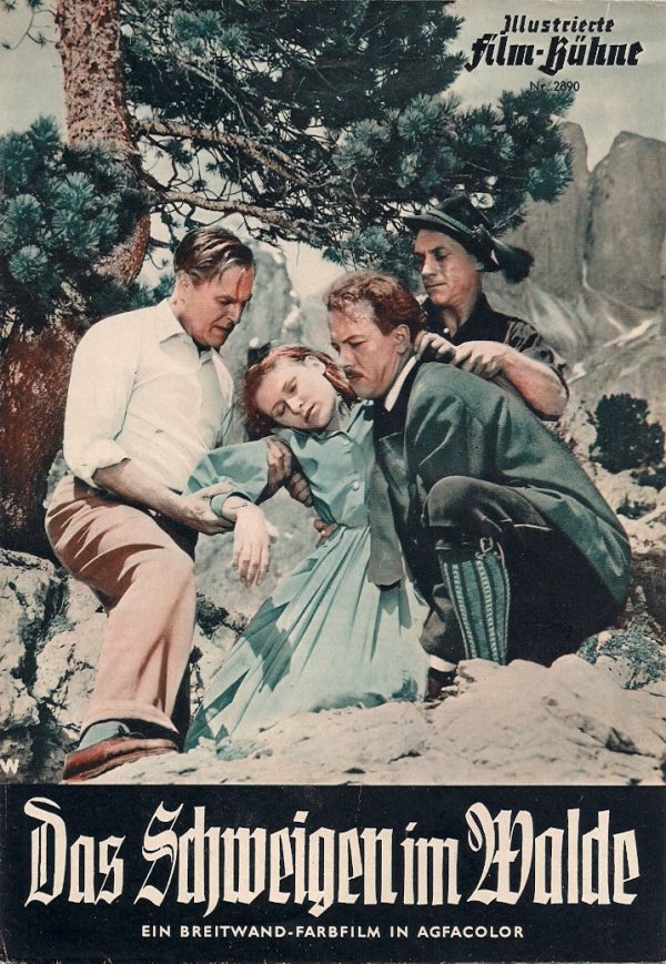 2890: Das Schweigen im Walde ( Ludwig Ganghofer ) Rudolf Lenz, Sonja Sutter, Angelika Hauff, Paul Richter, Ulrich Beiger, Käthe haack, Heinz Christian, Gustl Gstettenbaur, Peter Arens, Ruth Kappelsberger, Georg Bauer, Rolf Pinegger, Walter Janssen