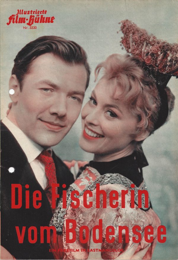 3330: Die Fischerin vom Bodensee ( Harald Reinl ) Marianne Hold, Gerhard Riedmann, Annie Rosar, Joe Stöckel, Josef Egger, Rudolf Bernhard, Isa u. Jutta Günther, Loisl Blank