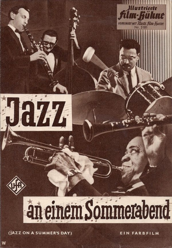 5181: Jazz an einem Sommerabend ( Bert Stern ) Jimmy-Giuffre-Trio, Thelonious Monk, Sonny Stitt, Anita O´Day, George-Shearing-Quintett, Dinah Washington, Gerry Mulligan, Big Maybelle, Chuck Berry, Chico-Hamilton-Quintett, Louis Armstrong, Jack Teagarden,