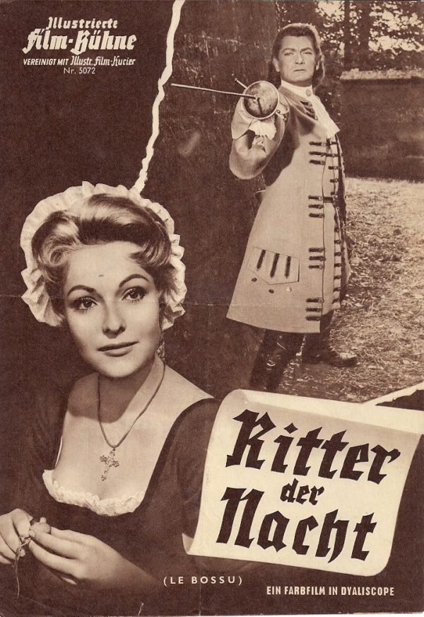 5072: Ritter der Nacht ( Andre Hunebelle ) Jean Marais, Sabina Sesselmann, Bourvil, Francois Chaumette, Hubert Noel, Jean Le Poulain, Paulette Dubost, Tamiz