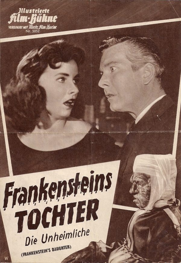 5052: Frankensteins Tochter - Die Unheimliche ( Richard Cunha ) Sandra Knight, DOnald Murphy, John Ashley, Felix Locher, Sally Todd, Harald Lloyd jr.