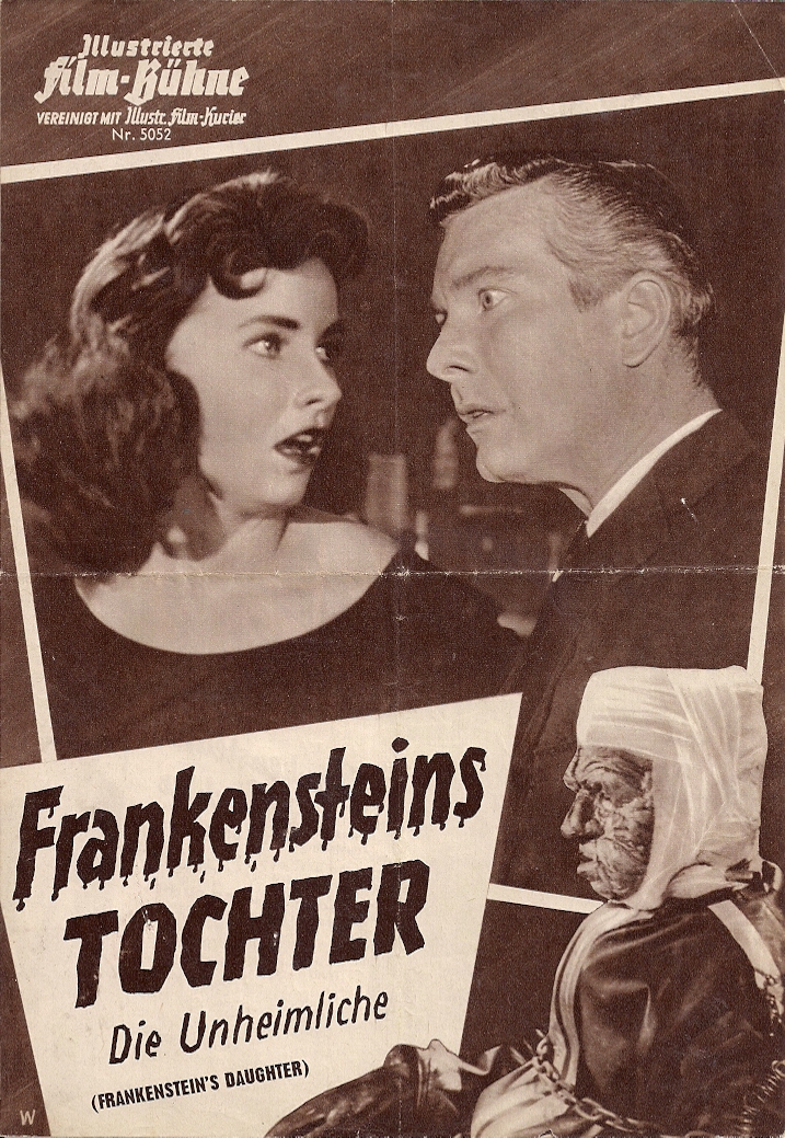 5052: Frankensteins Tochter - Die Unheimliche ( Richard Cunha ) Sandra Knight, DOnald Murphy, John Ashley, Felix Locher, Sally Todd, Harald Lloyd jr.