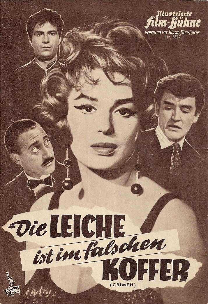 5877: Die Leiche ist im falschen Koffer ( Mario Camerini ) Alberto Sordi, SIlvana Mangano, Vittorio Gassman, Nino Manfredi, Dorian Gray, Bernard Blier, Franca Valeri, Georges Vivière