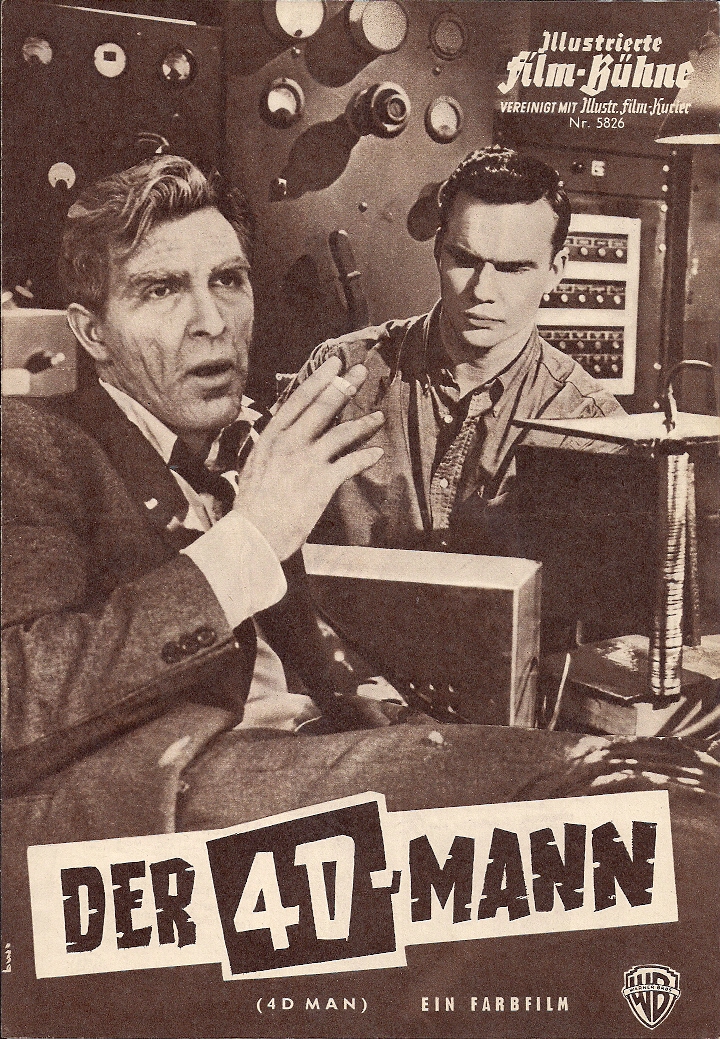 5826: Der 4 D-Mann ( Irvin Shortess Yeaworth jr. ) Robert Lansing, Lee Meriwether, James Congdon, Robert Strauss, Edgar Stehli