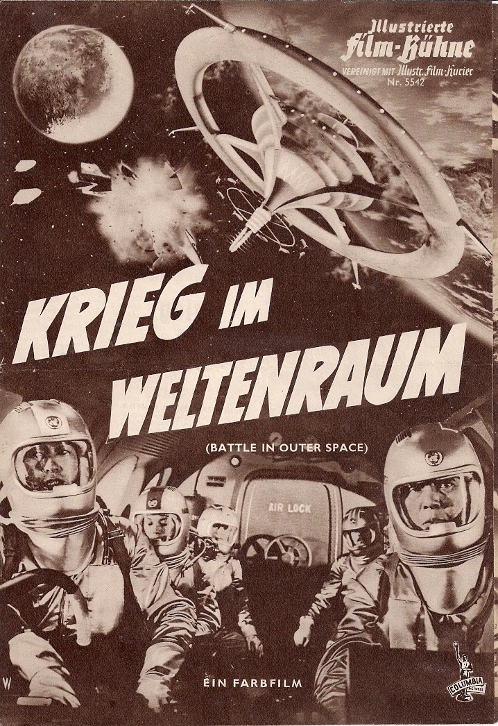 5542: Krieg im Weltenraum ( Inoshiro Honda ) Minoru Takaca, Koreya Senda, Leonard Stanford, Harold Conway, George Whyman, Else Richter