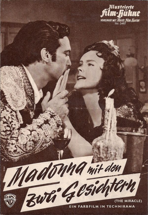 5497: Madonna mit den zwei Gesichtern ( Irving Rapper ) Carroll Baker, Roger Moore, Walter Slezak, Vittorio Gassman, Katina Paxinou, Dennix King, Gusatvo Rojo