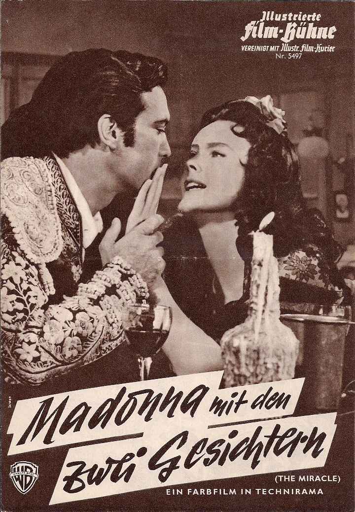 5497: Madonna mit den zwei Gesichtern ( Irving Rapper ) Carroll Baker, Roger Moore, Walter Slezak, Vittorio Gassman, Katina Paxinou, Dennix King, Gusatvo Rojo