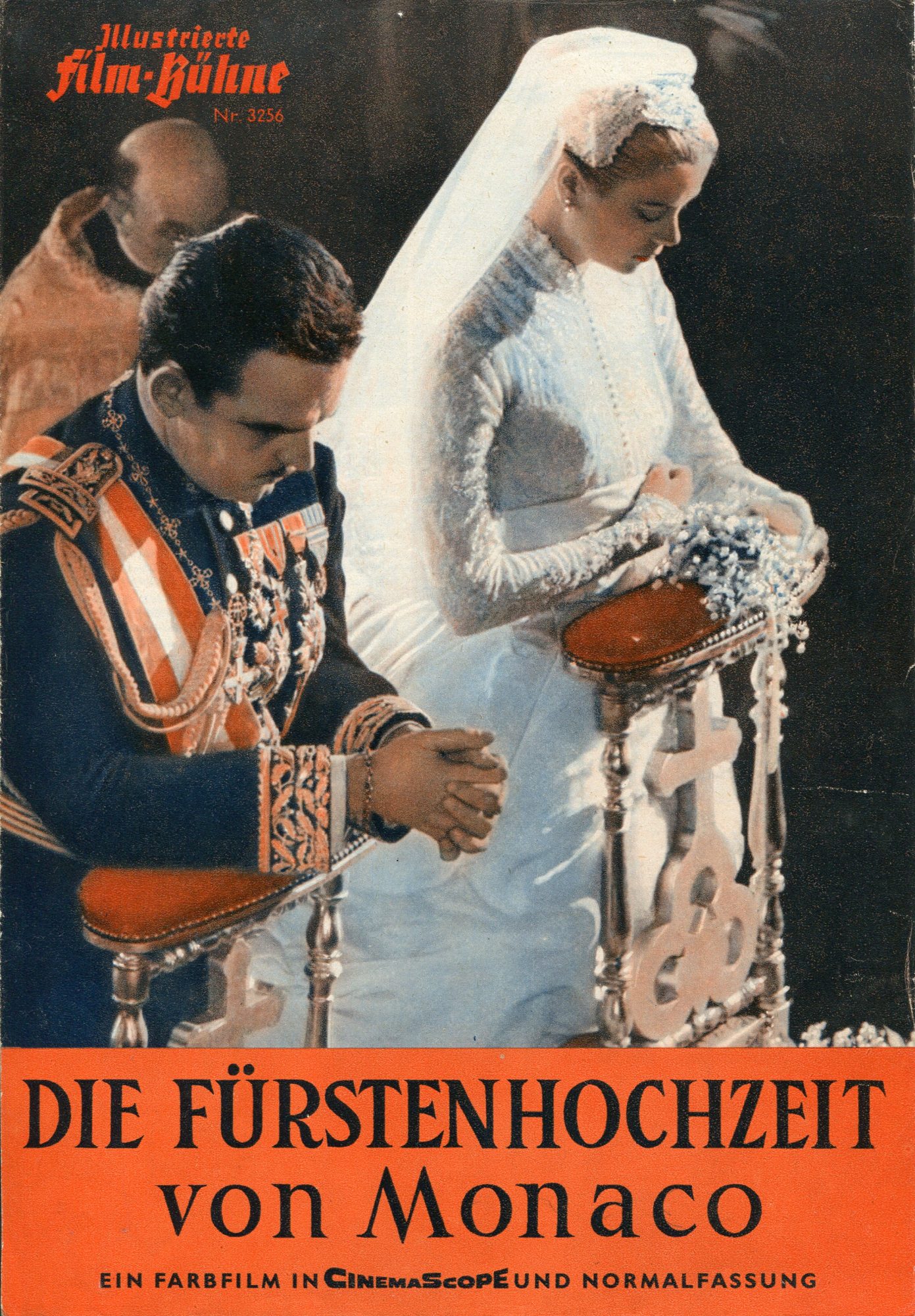 3256: Die Fürstenhochzeit von Monaco ( Grace Kelly + Fürst Rainer III ) Das Ereignis in Monaco !!!