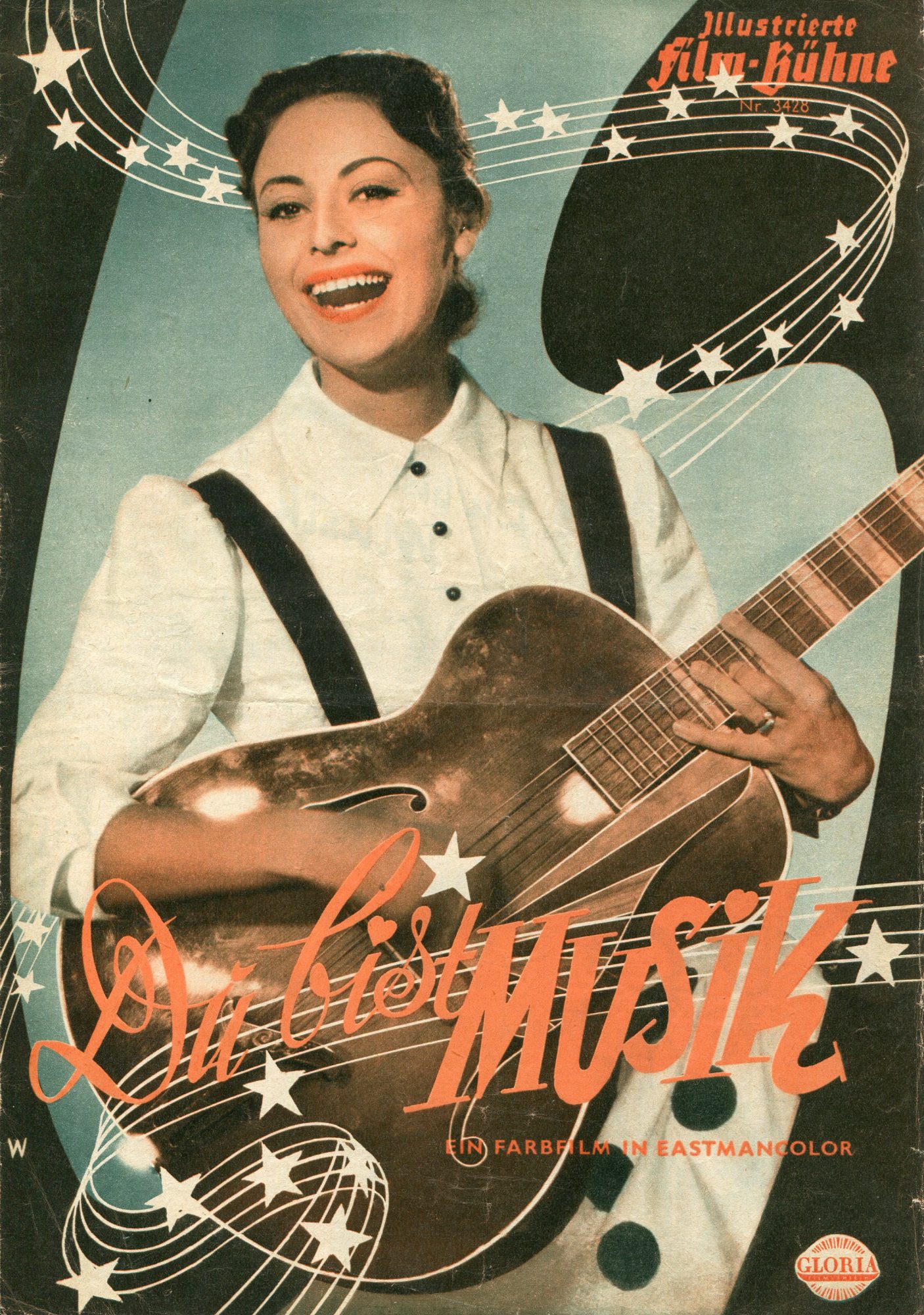 3428: Du bist Musik ( Paul Martin ) Caterina Valente, Paul Hubschmid, Grethe Weiser, Rudolf Platte, Bum Krüger, Herbert Weißbach, Ernst Waldow, Walter Bluhm, Werner Fuetterer, Franz-Otto Krüger, Silvio Francesco, Harald Savade