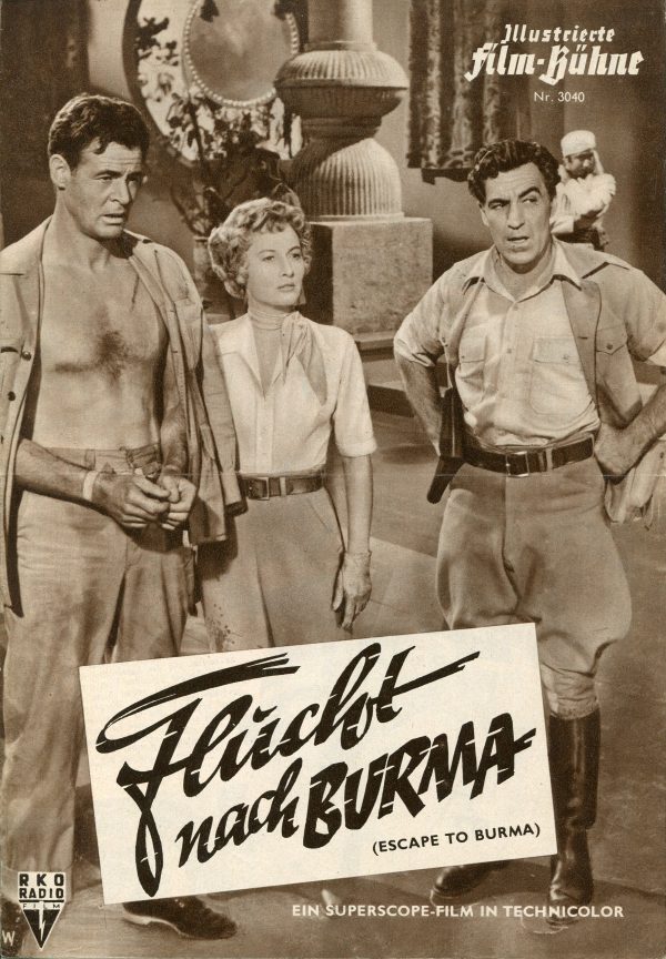 3040: Flucht nach Burma ( Allan Dwan ) Barbara Stanwck, Robert Ryan, David Farrar, Murvyn Vye, Lisa Montell