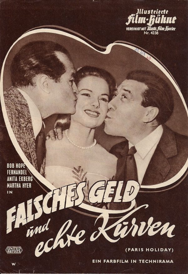 4238: Falsches Geld und echte Kurven ( Gerd Oswald ) Bob Hope, Fernandel, Martha Hyer, Anita Ekberg