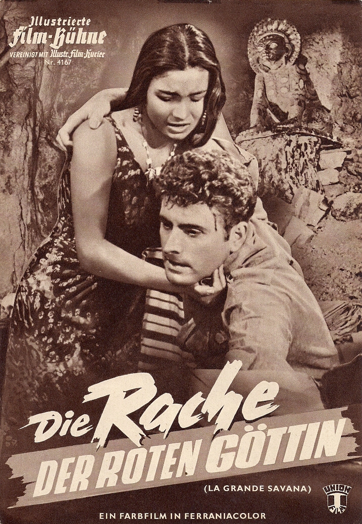 4167: Die Rache der roten Göttin ( Elia Marcelli ) Lua Manoa, Germano Longo, Luisa Rivelli, Edilio Kim, Hedda Linton, Leo Sandri, Pietro For, Enrico Glori, Giuseppe Chinnici, Ugo Sasso, Franco Cobianchi, Emilio Masselli, Gianni Meccia