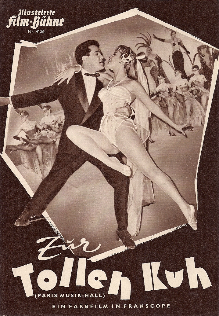 4136: Zur tollen Kuh ( Stany Cordier ) Mick Micheyl, Jean Bretonnière, Geneviève Kervine, Charles Aznavour, Claude Vega, Vanja Orico, Georgette Anys, Lucienne Legrand, Jean Brochard, Albert Préjean, Ieff Lawrance, André RObert