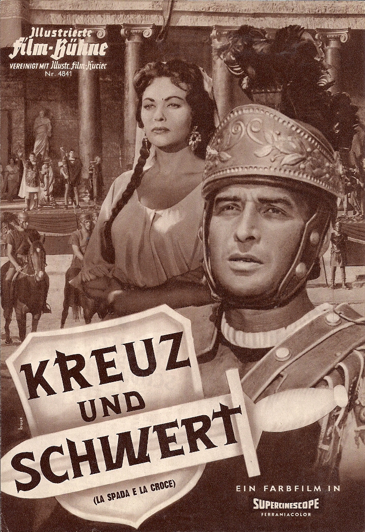 4841: Kreuz und Schwert ( C. L. Bragaglia ) Yvonne de Carlo, Jorge Mistral, Rossana Podesta, Massimo Serato, Terence Hill, Andrea Aureli, Rossana Rory, Philippe Hersent, Nadia Brivio, ROberto Morgani, Aldo Pini, Guillo Buttiferri, Franco Fantasia, Roberto