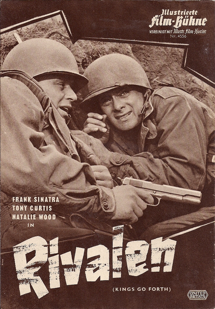 4556: Rivalen ( Delmer Daves ) Frank Sinatra, Tony Curtis, Natalie Wood, Leora Dana, Karl Swenson, Anne Codee, Jackie Berthe