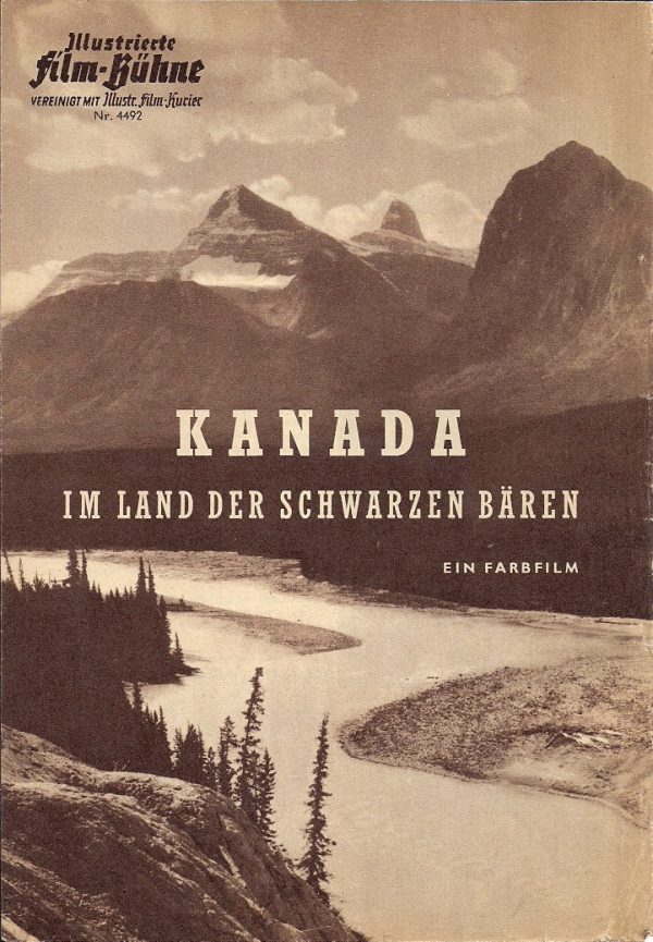 4492: Kanada im Land der schwarzen Bären ( Dokumentation - Indianer, Biber, Feldhasen, Pferde ... )