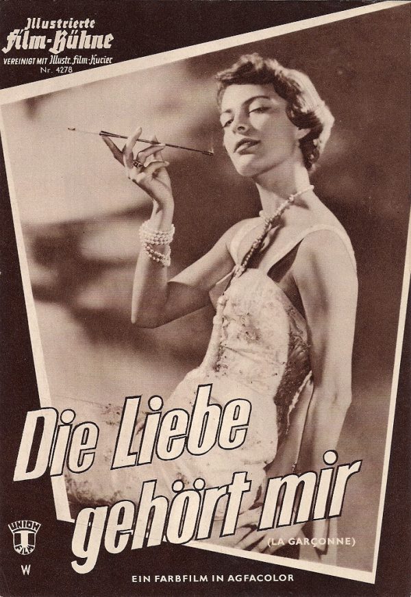 4278: Die Liebe gehört mir ( Jacqueline Audry ) Andrée Debar, Fernand Grave, Jean Danet, Colette Mars, Elisabeth Manet, Jean Parédès, Jacques Castelet, Georges Reich, Marie Daems, Evelyne Gbrielli, René, Robert Aroux
