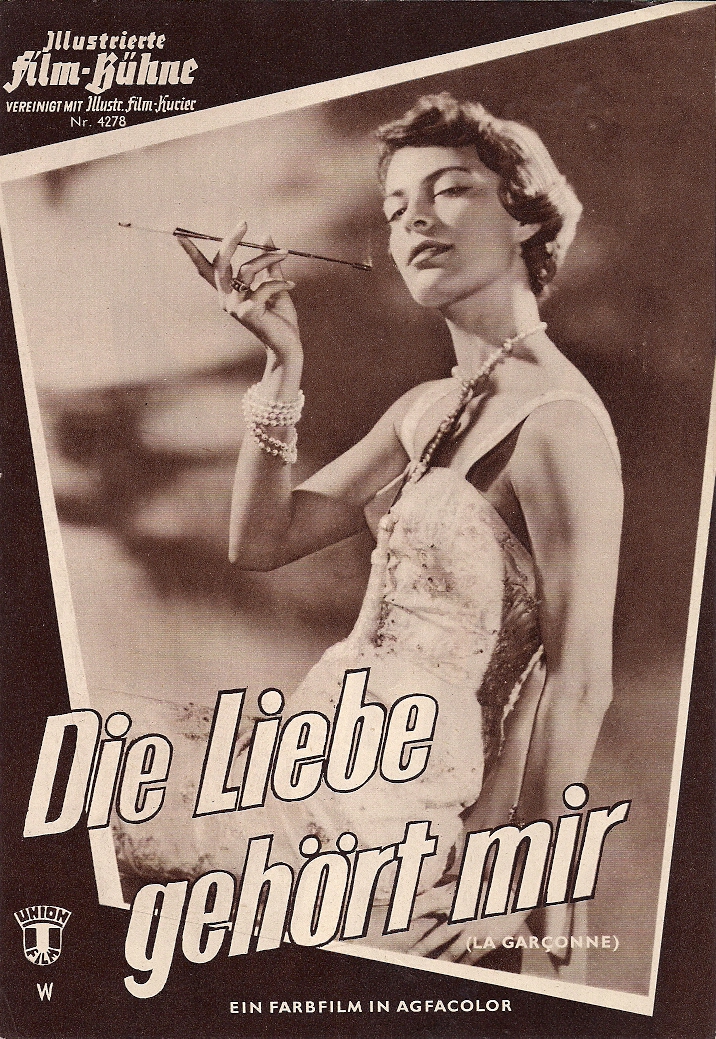 4278: Die Liebe gehört mir ( Jacqueline Audry ) Andrée Debar, Fernand Grave, Jean Danet, Colette Mars, Elisabeth Manet, Jean Parédès, Jacques Castelet, Georges Reich, Marie Daems, Evelyne Gbrielli, René, Robert Aroux