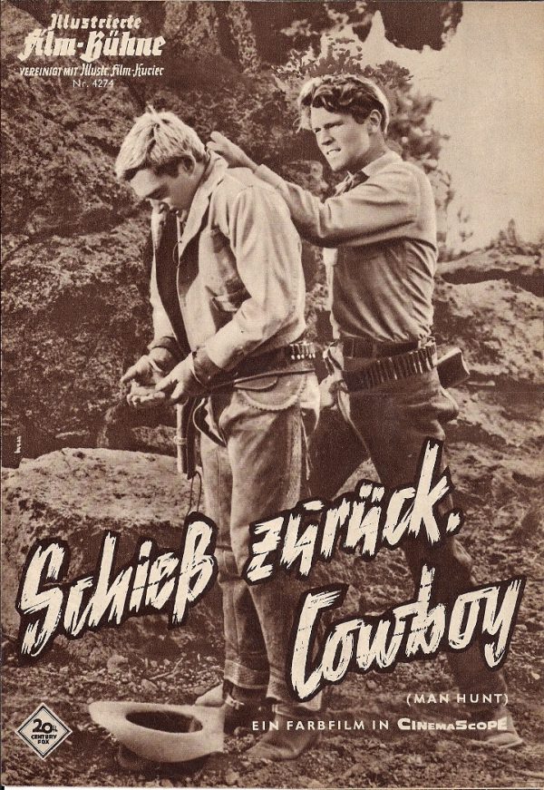 4274: Schieß zurück, Cowboy ( Henry Hathaway ) Don Murray, Diane Varsl, Chill Wills, Dennis Hopper, R. G. Armstrong, Jay C. Flippen, Margo, John Larch, Ken Scott, Rodolfo Acosta, Salvador Baguez, Harry Carey jr., Jerry Oddo, Jose Torvay, Malcolm Atterbury