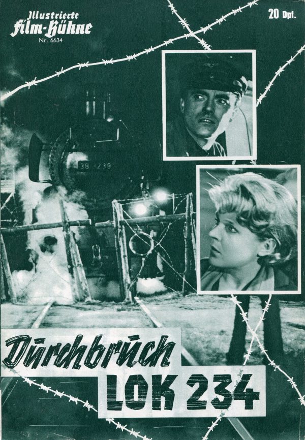 6634: Durchbruch Lok 234 ( Frank Wisbar ) Erik Schumann, Maria Körber, Rainer Eggers, Ingo Eggers, Olaf Eggers, Eva Fiebig, Helmut Oeser, Heidrun Kussin, Hans Paetsch, Anna Marie Böhme, Angelika Thieme, Joseph Offenbach, Karl Heinz Gerdesmann, Katharina M