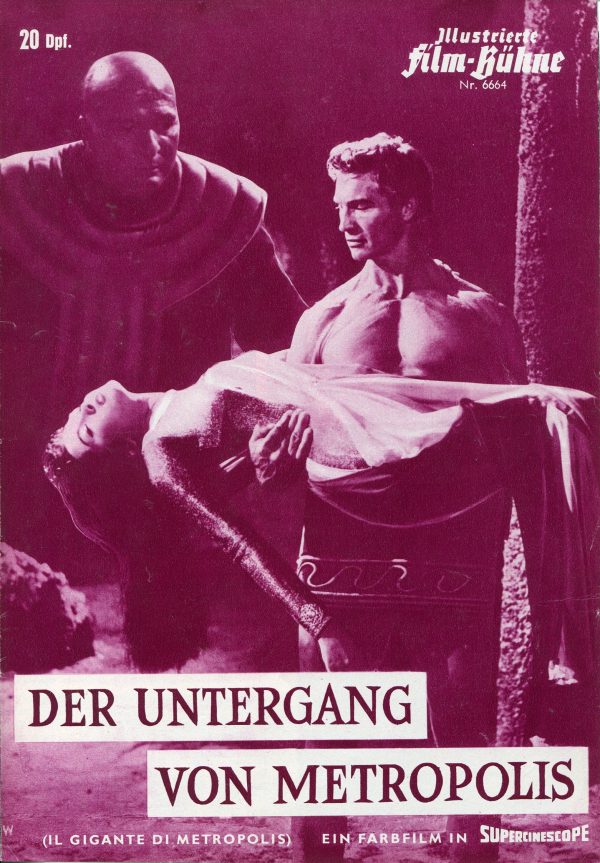 6664: Der Untergang von Metropolis ( Umberto Scarpelli ) Gordon Mitchell, Rolando Lupi, Siana Orfei, Furo Meniconi, Omero Gargano, Marietto, Bella Cortez