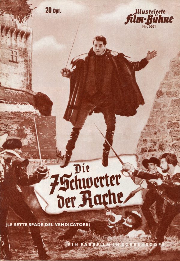 6681: Die 7 Schwestern der Rache ( Riccardo Freda ) Brett Halsey, Beatrice Altariba, Giulio Bosetti, Gabriele Antonini, Mario Scaccia, Gabriele Tinti