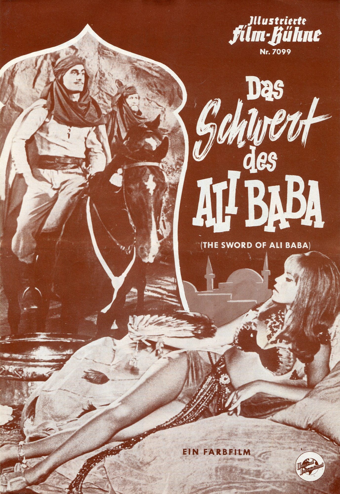 7099: Das Schwert des Ali Baba ( Virgil Vogel ) Peter mann, Jocelyn Lane, Peter Whitne, Gavin MacLeod, Frank Puglia, Frank McGrath, Greg Morris, Frank DeKova, Irene Tsu