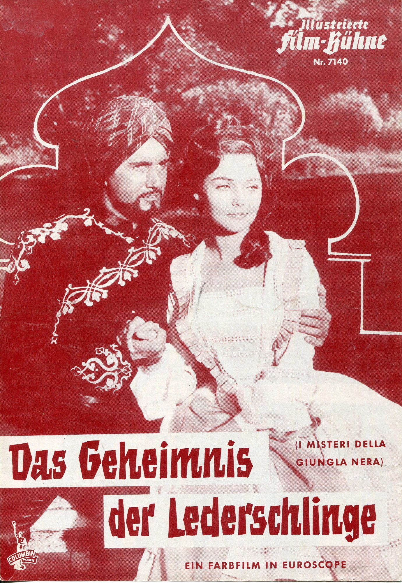 7140: Das Geheimnis der Lederschlinge ( Luigi Capuano ) Peter van Eyck, Ivan Desny, Ingeborg Schöner, Guy Madison, Giacomo Rossi Stuart, Giulia Rubini