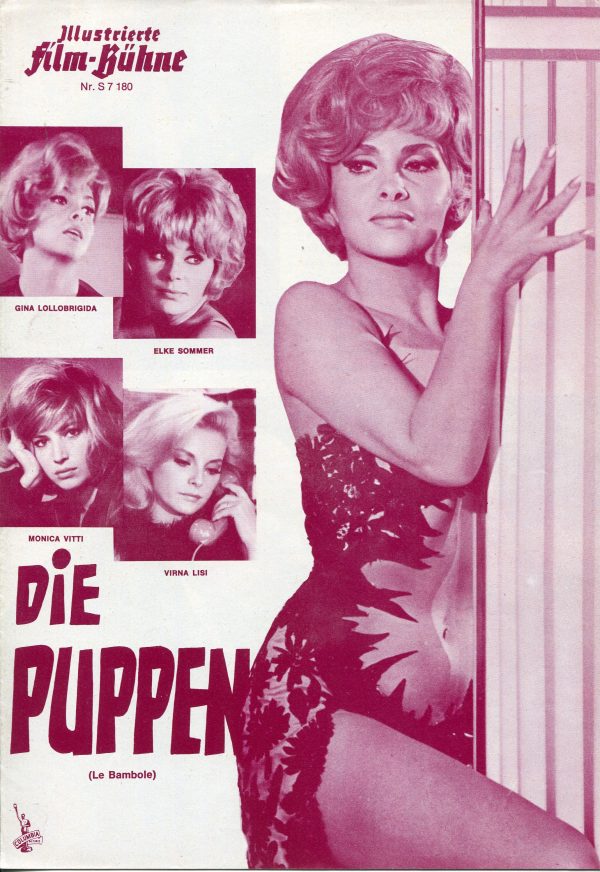 7180: Die Puppen 1. Episode: Die Versuchung ( Mauro Bolognini ) 2. Episode: Mann nach Maß ( Luigi Comencini ) 3. Episode: Die Suppe ( Franco Rossi ) 4. Episode: Das Telefongespräch ( Dino Risi )