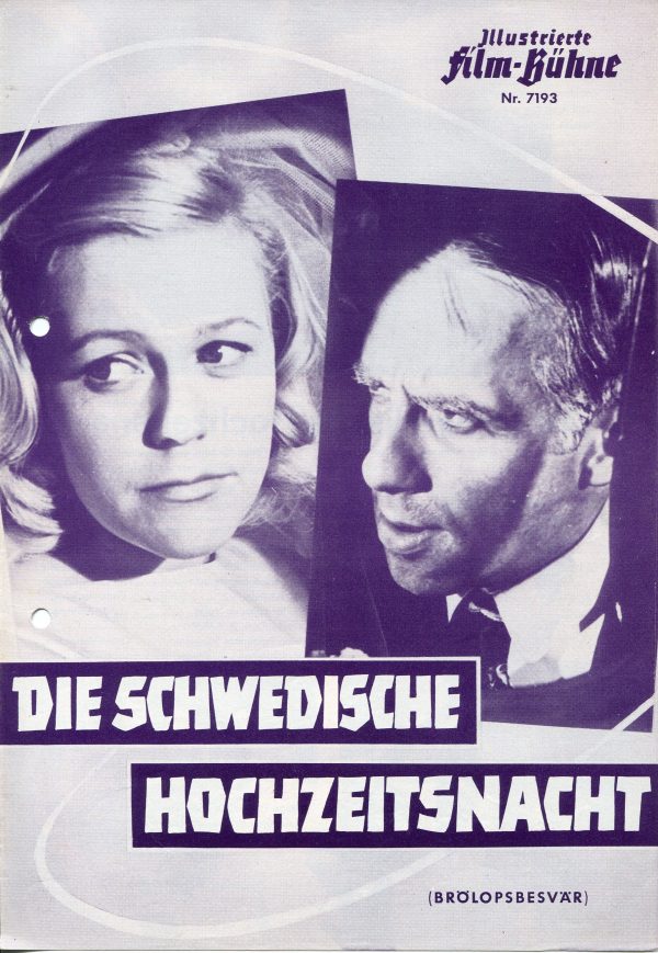 7193: Die schwedische Hochzeitsnacht ( Ake Falk ) Jarl Kulle, Lena Hansson, Christina Schollin, Edvin Adolphson, Isa Quenser, Catrin Westerlund, Tor Isedal, Peter Thelin, Lars Ekborg, Margareta Krook, Yvonne Lombard, Georg Arlin, Ove Tjernberg, Lars Passg