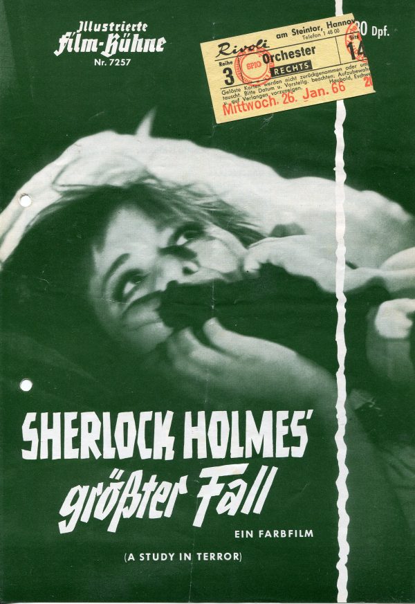 7257: Sherlock Holmes größter Fall ( James Hill ) John Neville, Donald Houston, John Fraser, Anthony Quayle, Robert Morley, Barbara Windsor, Edina Ronay, Charles Regnier, Christiane Maybach, Peter Carsten