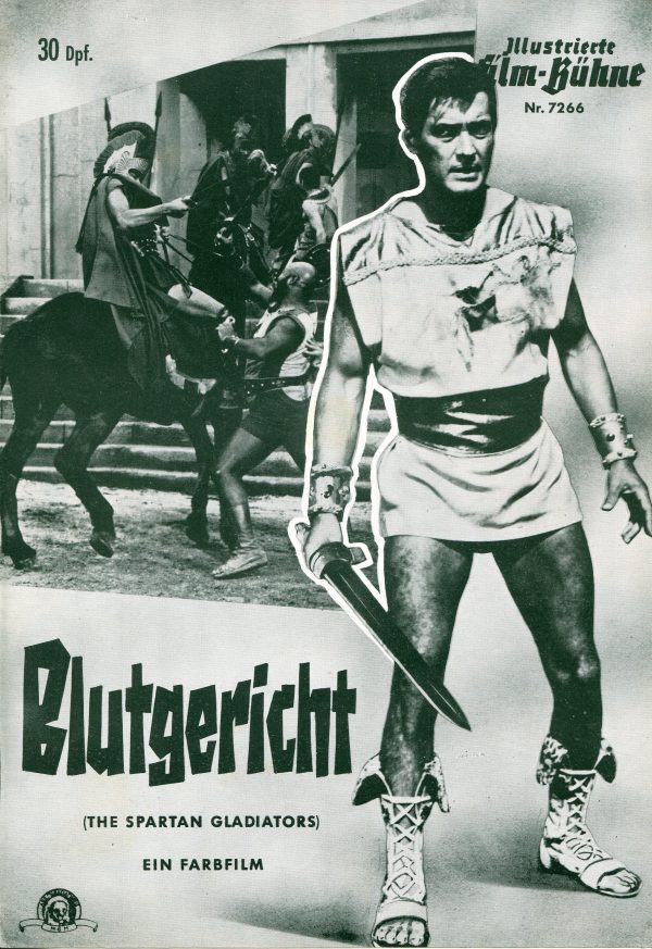 7266: Blutgericht ( the spartan gladiators ) ( Alberto de Martino ) Tony Russel, Massimo Serato, Nando Gazzolo, Livio Lorenzon, Piero Lulli, Renato Rossini, Pietro Capanna, Helga Line