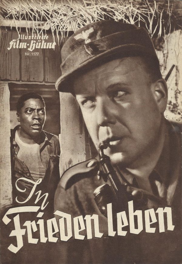 1177: In Frieden leben ( Luigi Zampa ) Aldo Fabrizi, Mirella Monti, Gar Moore, John Kitzmiller, Heinrich Bode, Ave Ninchi, Ernesto Almirante, Aldo Silvani