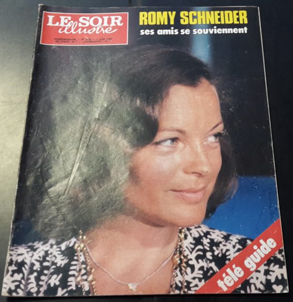 Le Soir Illustre 1983 / 2658: Romy Schneider Cover !