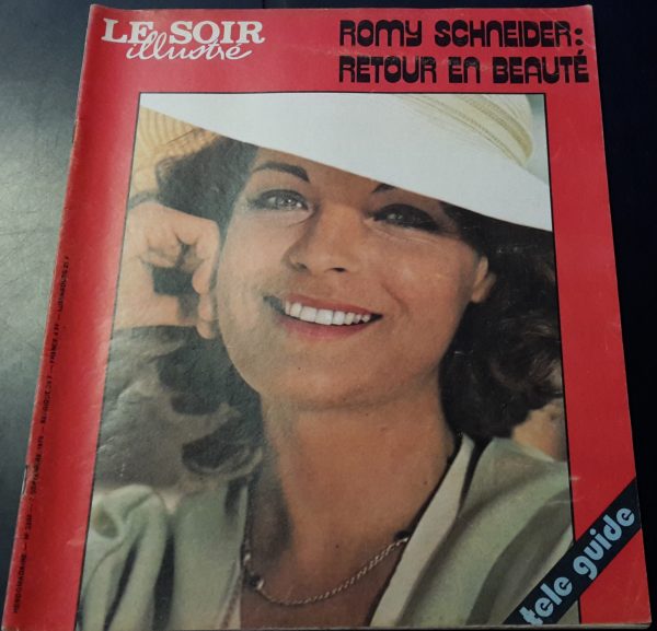 Le Soir Illustre 1976 / 2306: Romy Schneider Cover !