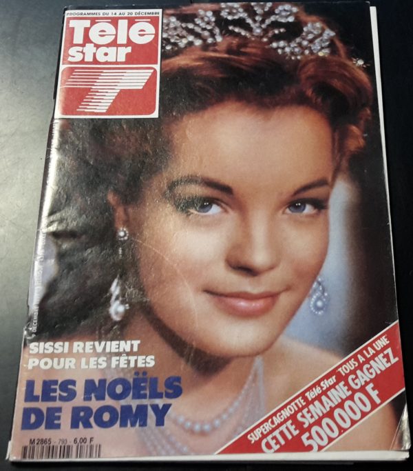Tele Star 9. Dec. 1991: Romy Schneider Sissi Cover !