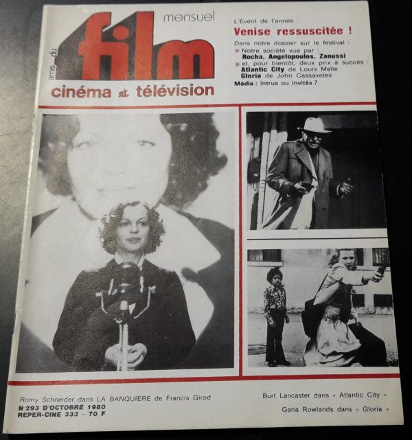 Film Television 1980 / 293: Romy Schneider ( Die Bankiersfrau ) Cover !
