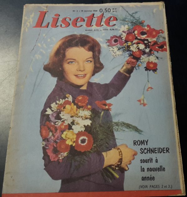 Lisette 1960 / 2: Romy Schneider Cover !