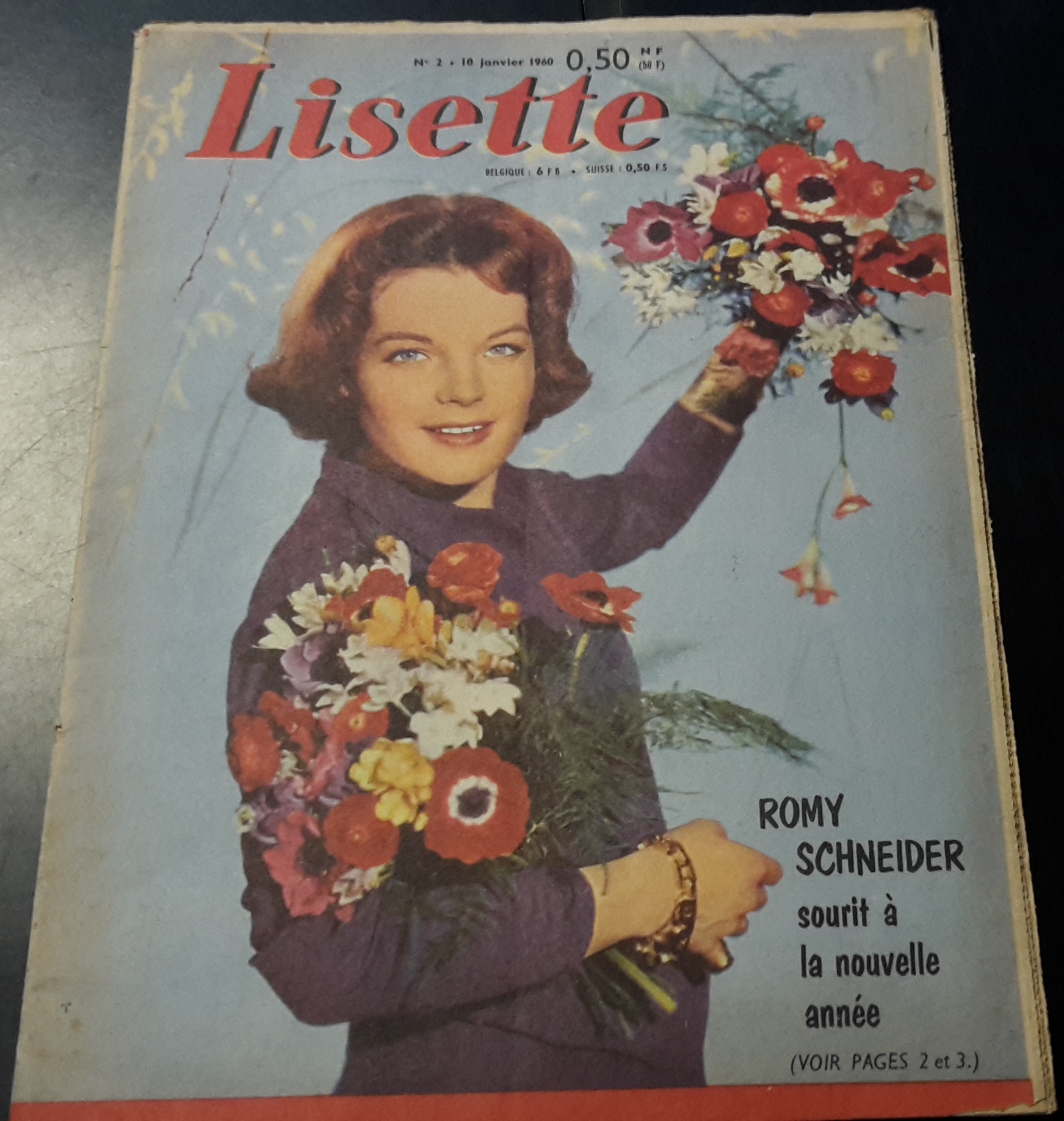 Lisette 1960 / 2: Romy Schneider Cover !